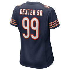 Gervon Dexter Sr. Chicago Bears Women's Game Jersey - Navy - Nike