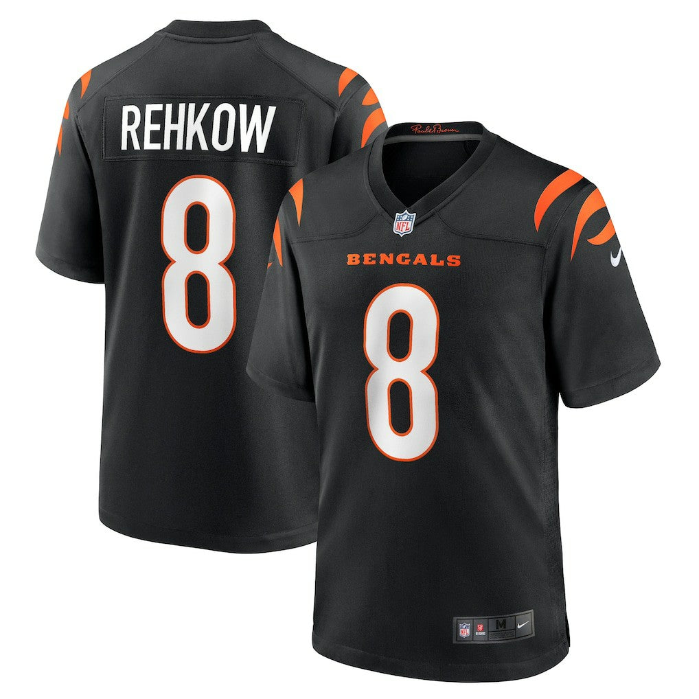 Ryan Rehkow Cincinnati Bengals Game Jersey - Black - Nike