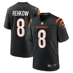 Ryan Rehkow Cincinnati Bengals Game Jersey - Black - Nike