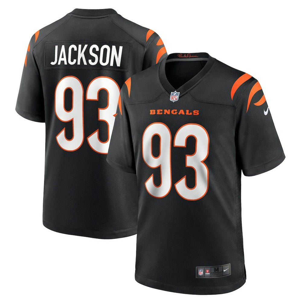 McKinnley Jackson Cincinnati Bengals Game Jersey - Black - Nike