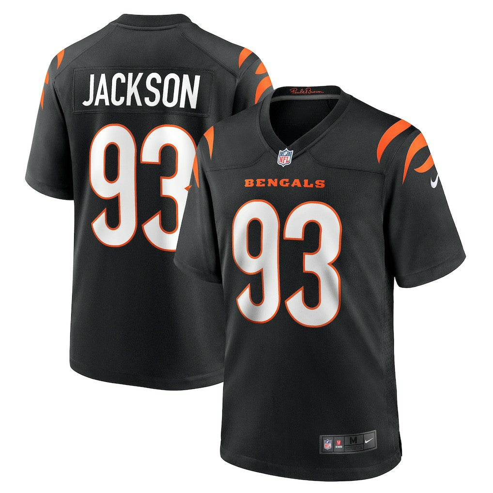 McKinnley Jackson Cincinnati Bengals Game Jersey - Black - Nike