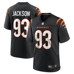 McKinnley Jackson Cincinnati Bengals Game Jersey - Black - Nike