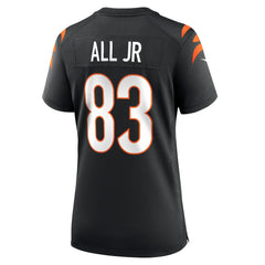 Erick All Jr. Cincinnati Bengals Women's Team Game Jersey - Black - Nike