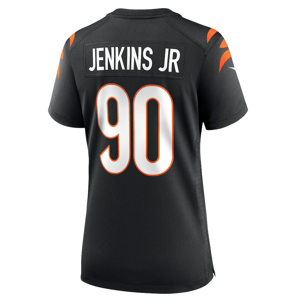 Kris Jenkins Jr. Cincinnati Bengals Women's Game Jersey - Black - Nike