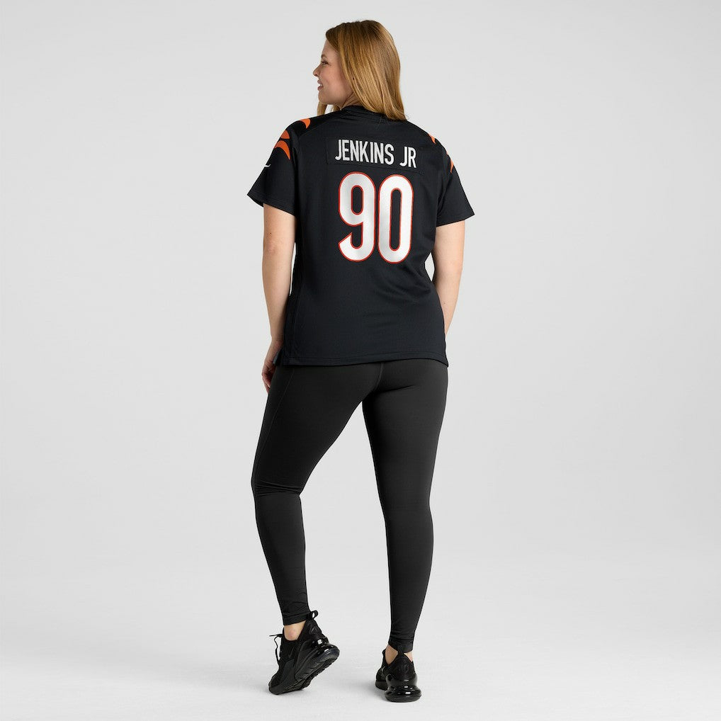 Kris Jenkins Jr. Cincinnati Bengals Women's Game Jersey - Black - Nike