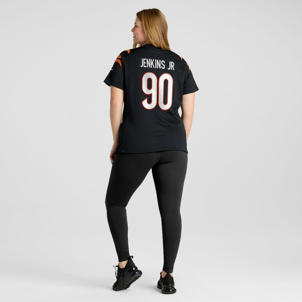 Kris Jenkins Jr. Cincinnati Bengals Women's Game Jersey - Black - Nike