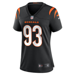 McKinnley Jackson Cincinnati Bengals Women's Game Jersey - Black - Nike