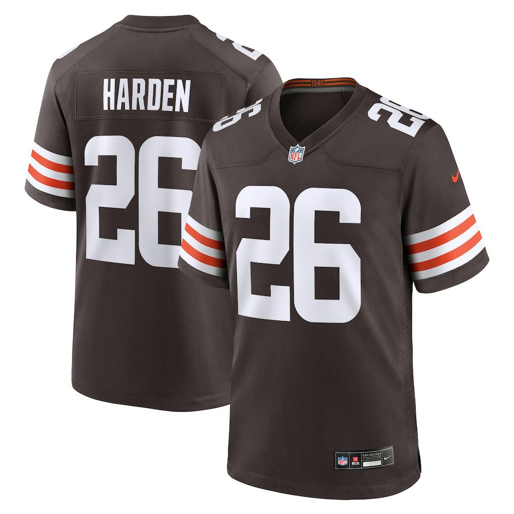 Myles Harden Cleveland Browns Team Game Jersey - Brown - Nike