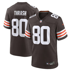 Jamari Thrash Cleveland Browns Team Game Jersey - Brown - Nike