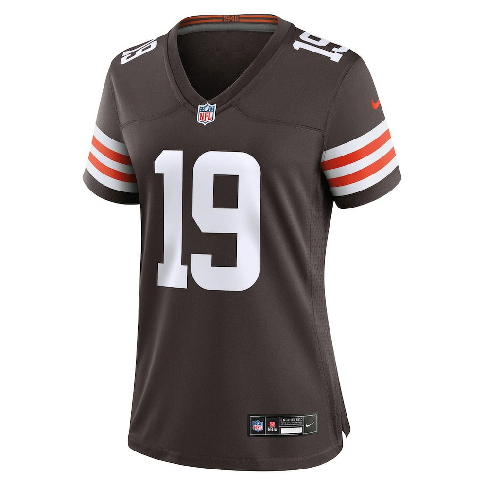 Cedric Tillman Cleveland Browns Women's Game Jersey - Brown - Nike