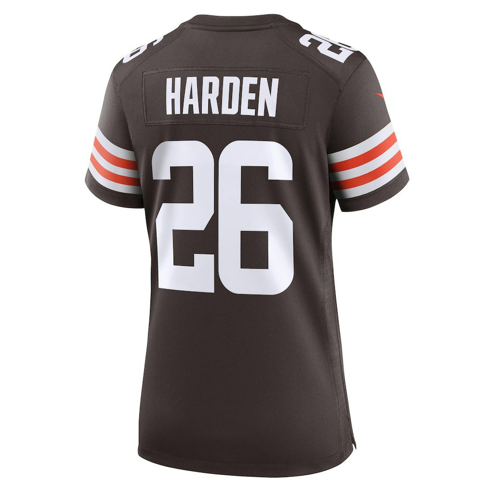 Myles Harden Cleveland Browns Women's Game Jersey - Brown - Nike