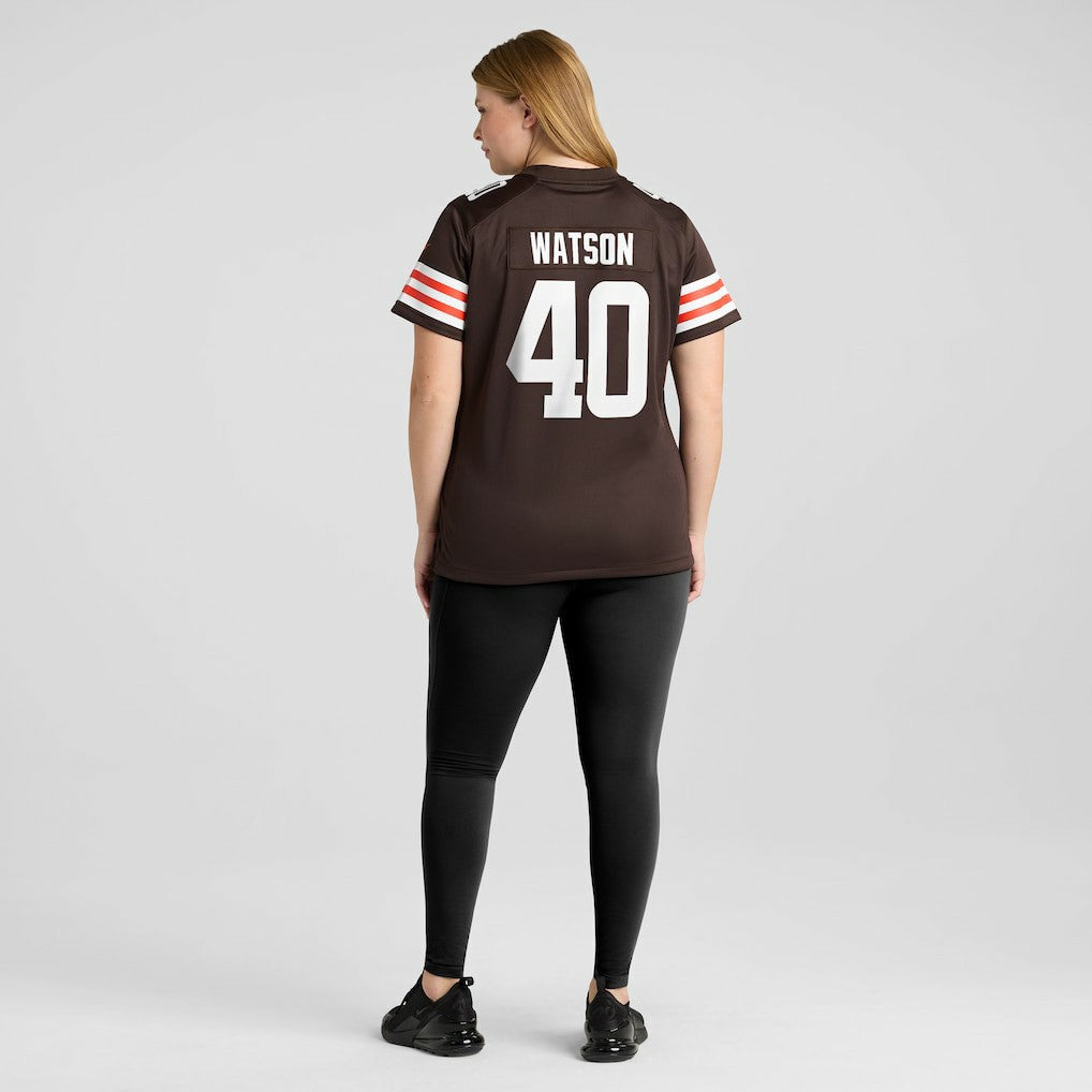 Nathaniel Watson Cleveland Browns Women's Game Jersey - Brown - Nike
