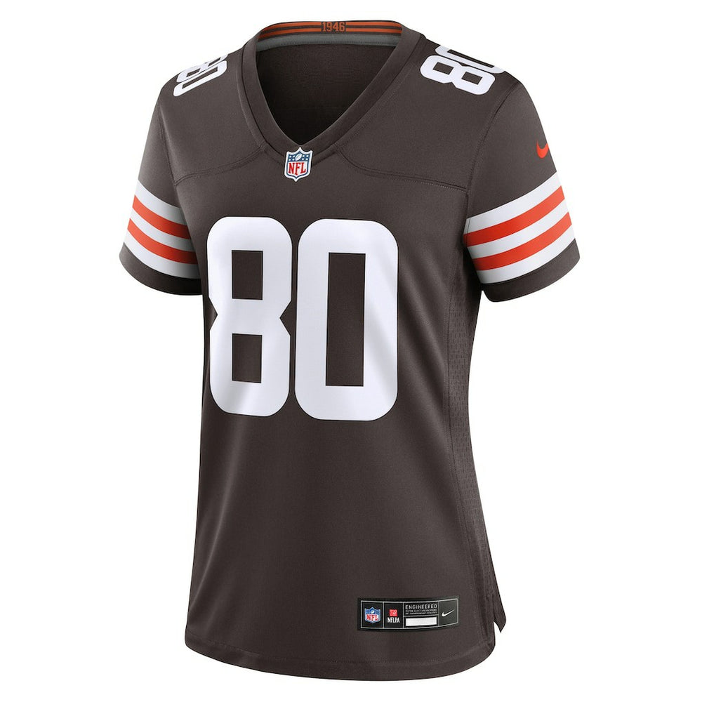 Jamari Thrash Cleveland Browns Women's Game Jersey - Brown - Nike