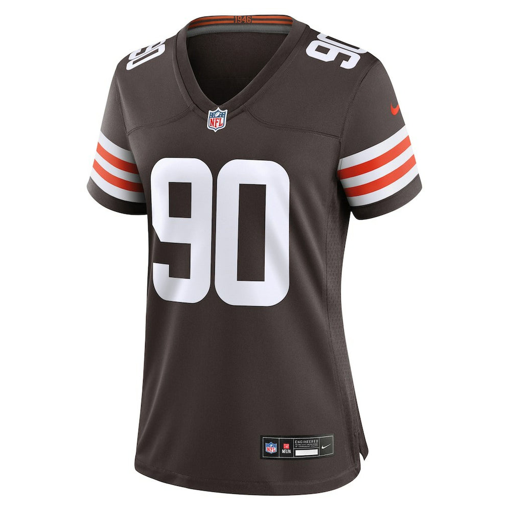 Maurice Hurst II Cleveland Browns Women's Game Jersey - Brown - Nike