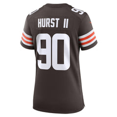 Maurice Hurst II Cleveland Browns Women's Game Jersey - Brown - Nike