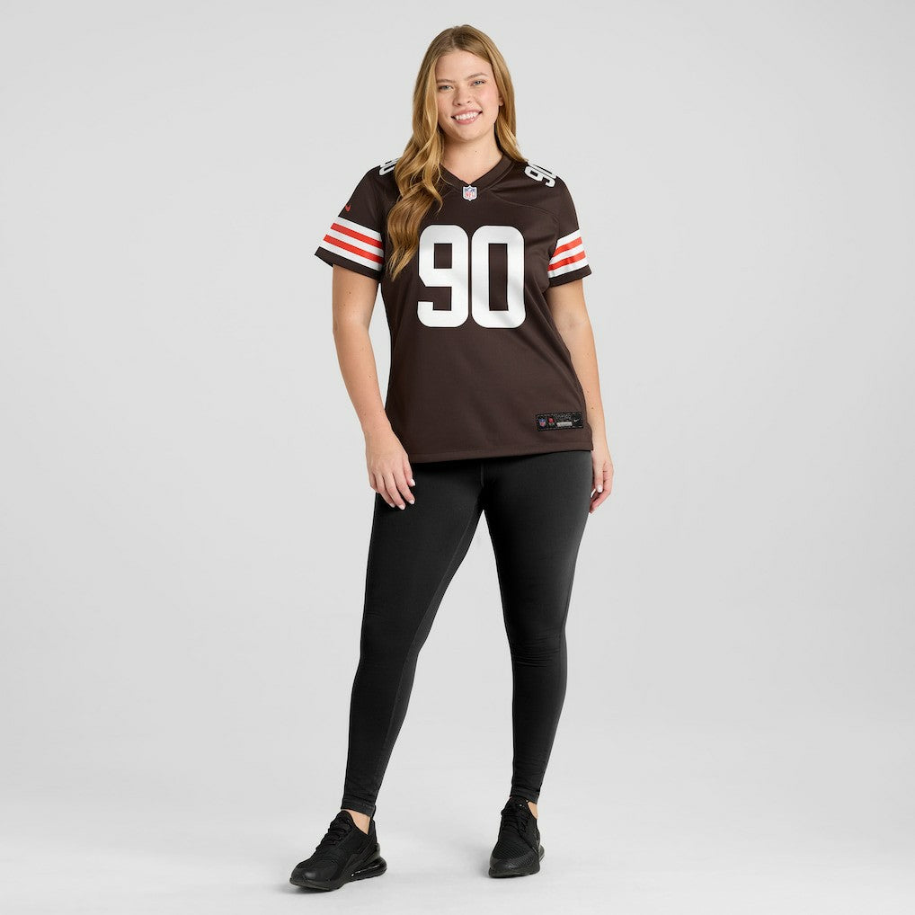 Maurice Hurst II Cleveland Browns Women's Game Jersey - Brown - Nike