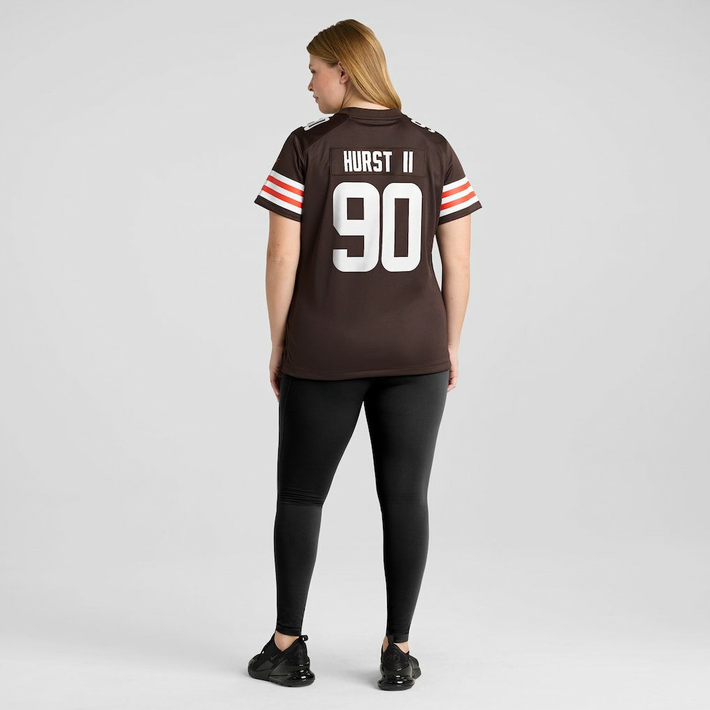 Maurice Hurst II Cleveland Browns Women's Game Jersey - Brown - Nike