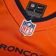 Damarri Mathis Denver Broncos Team Game Jersey - Orange - Nike