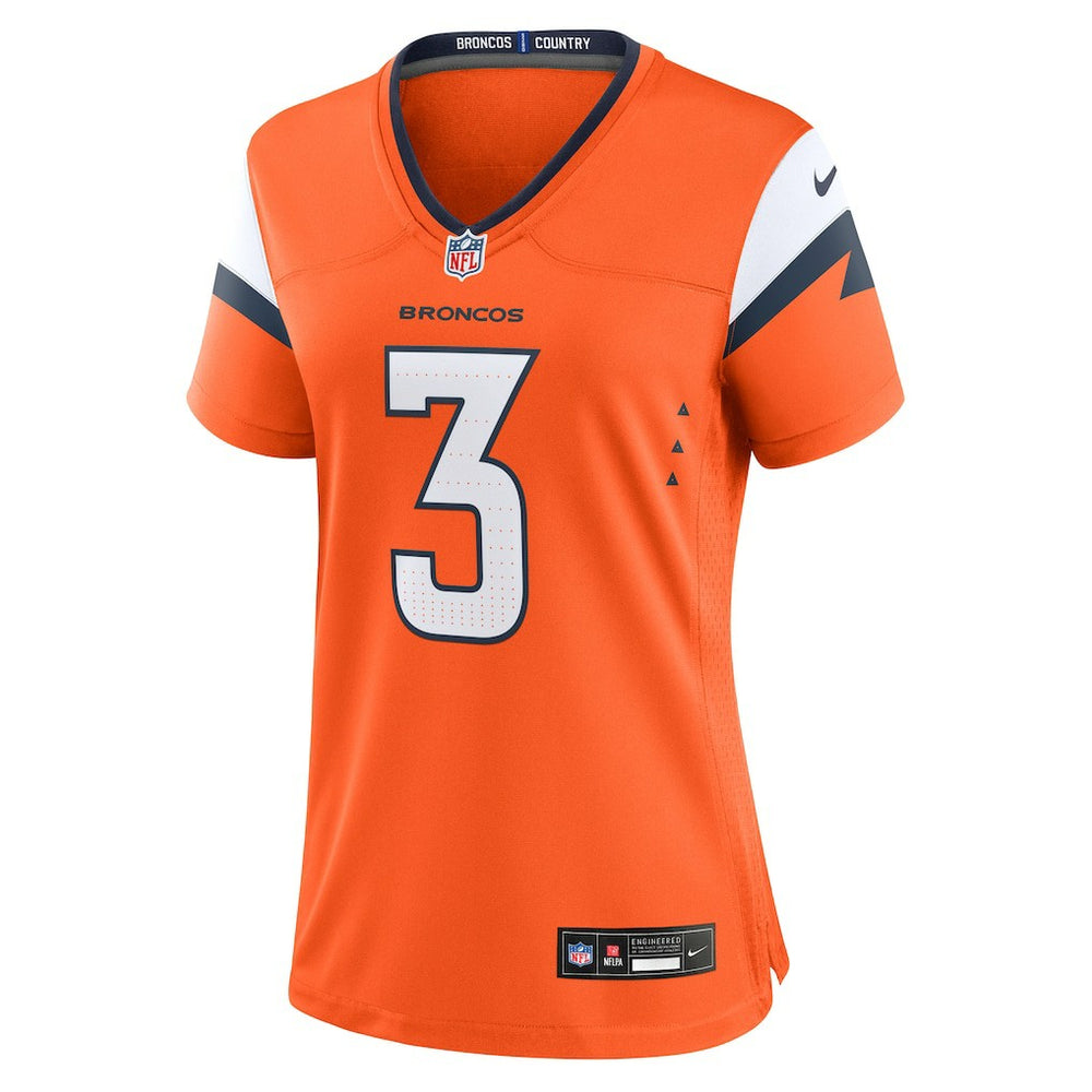 Wil Lutz Denver Broncos Women's Team Game Jersey - Orange - Nike
