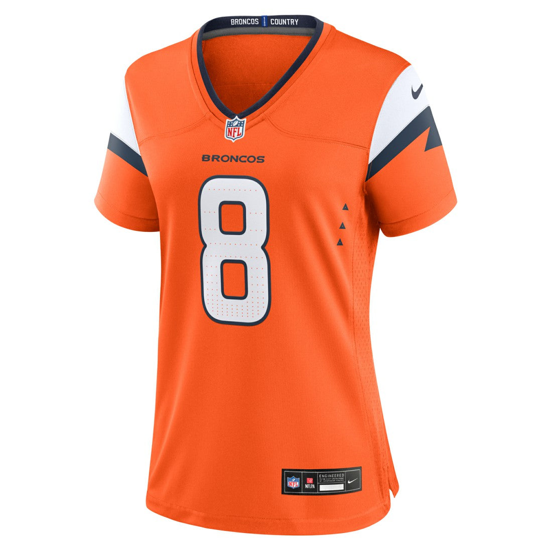 Jarrett Stidham Denver Broncos Women's Team Game Jersey - Orange - Nike