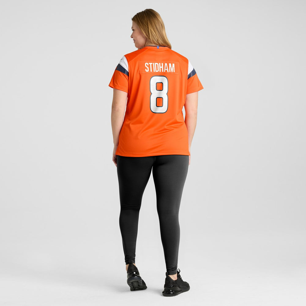 Jarrett Stidham Denver Broncos Women's Team Game Jersey - Orange - Nike