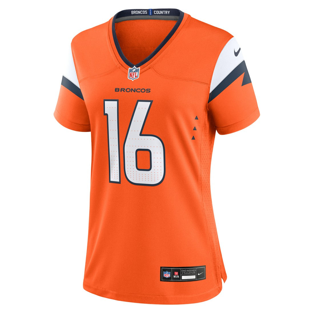 Troy Franklin Denver Broncos Women's Team Game Jersey - Orange - Nike