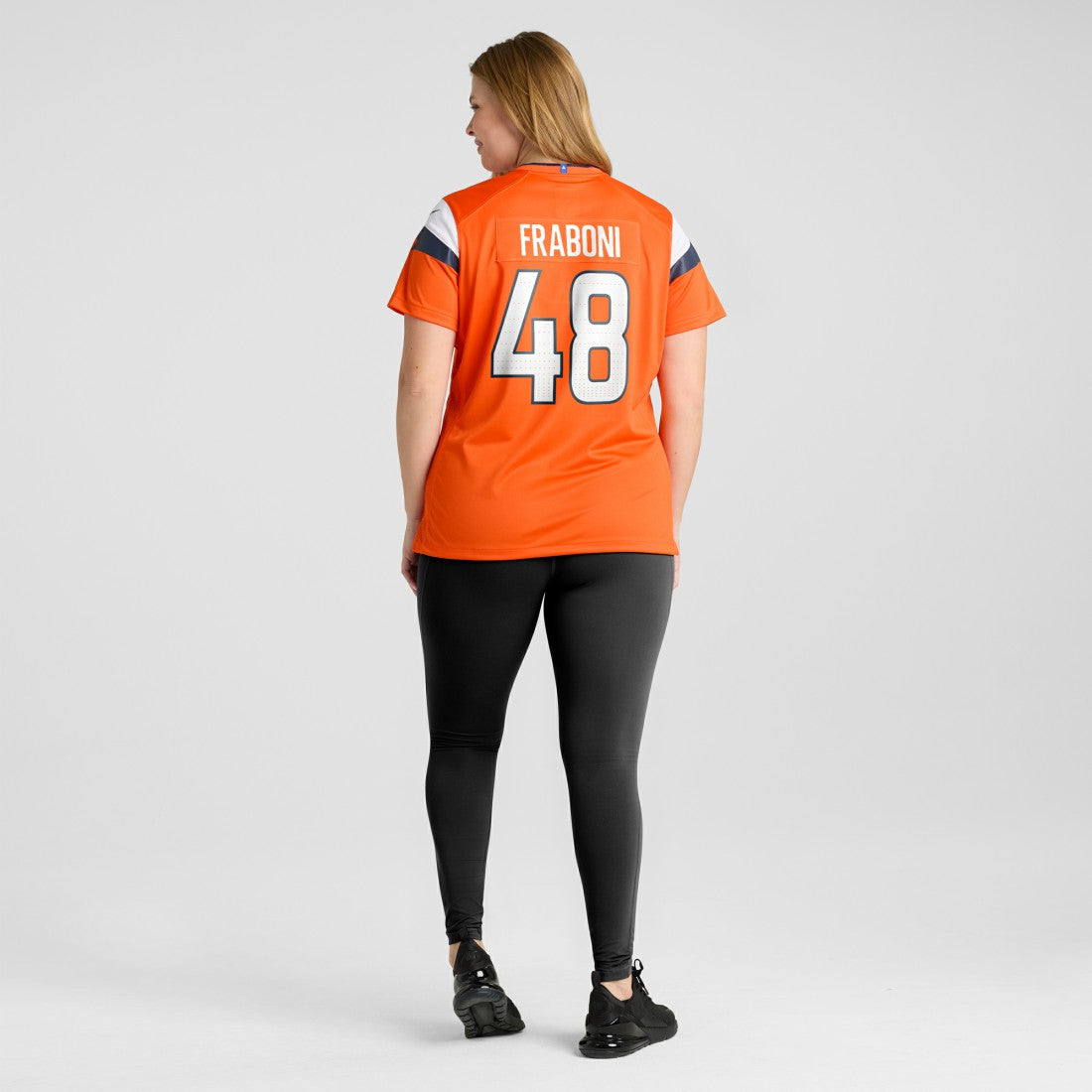 Mitchell Fraboni Denver Broncos Women's Team Game Jersey - Orange - Nike