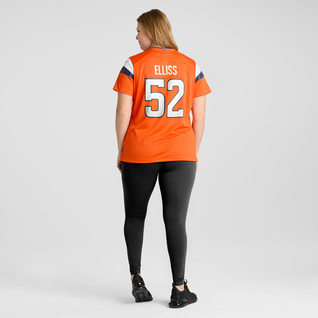 Jonah Elliss Denver Broncos Women's Team Game Jersey - Orange - Nike