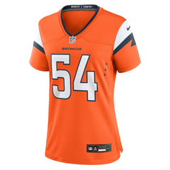 Alex Forsyth Denver Broncos Women's Team Game Jersey - Orange - Nike