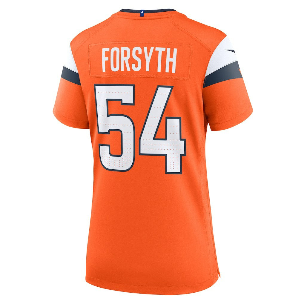 Alex Forsyth Denver Broncos Women's Team Game Jersey - Orange - Nike