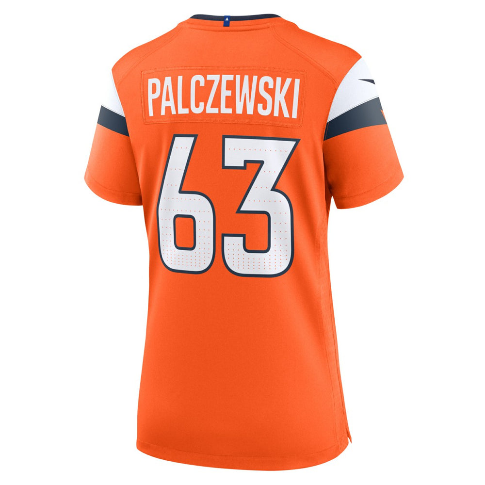 Alex Palczewski Denver Broncos Women's Team Game Jersey - Orange - Nike