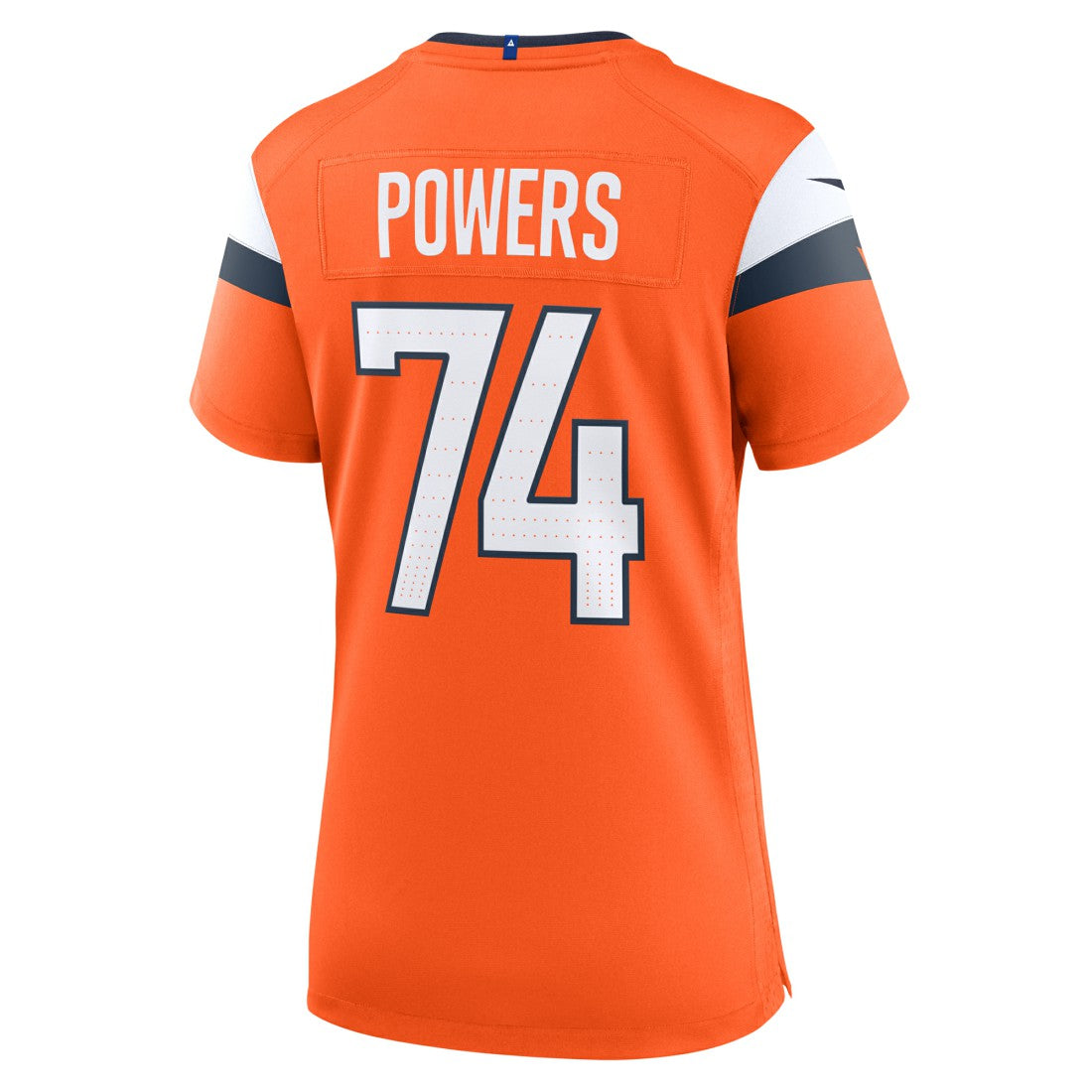 Ben Powers Denver Broncos Women's Team Game Jersey - Orange - Nike