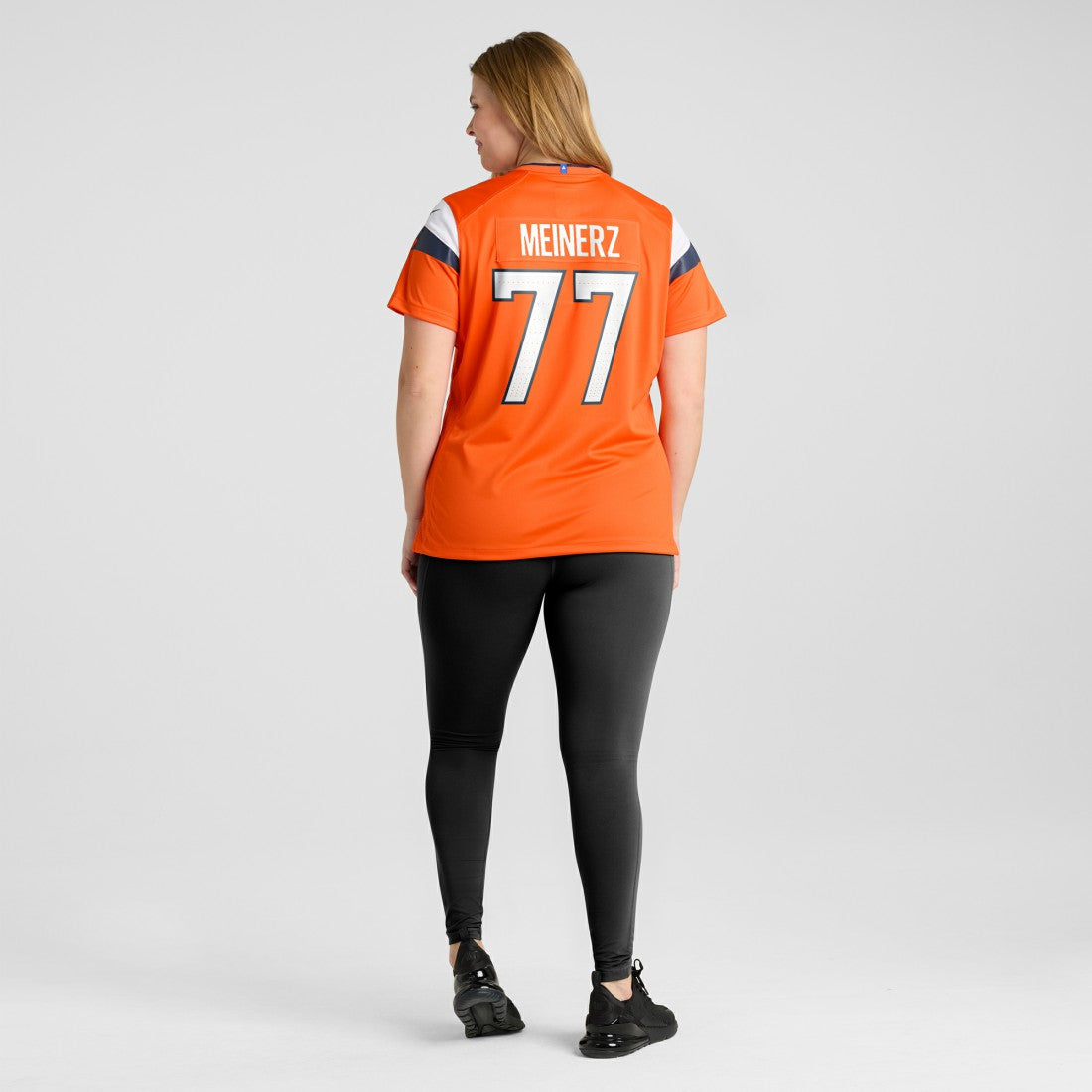 Quinn Meinerz Denver Broncos Women's Team Game Jersey - Orange - Nike