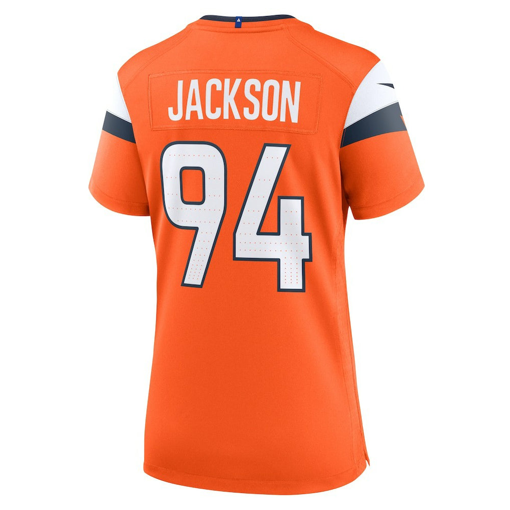 Jordan Jackson Denver Broncos Women's Team Game Jersey - Orange - Nike