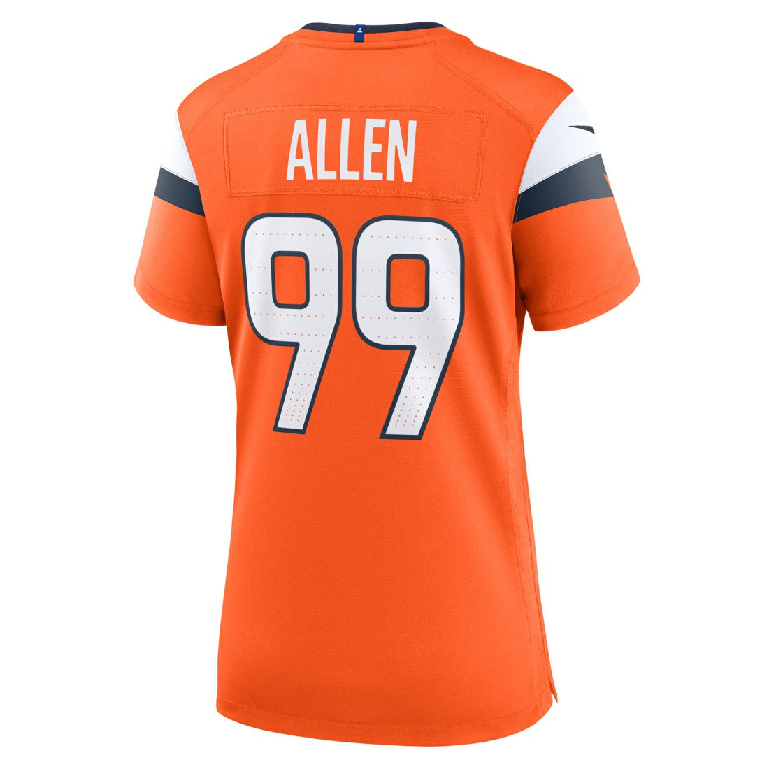 Zach Allen Denver Broncos Women's Team Game Jersey - Orange - Nike