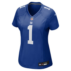 Malik Nabers New York Giants Women's Game Jersey - Royal - Nike