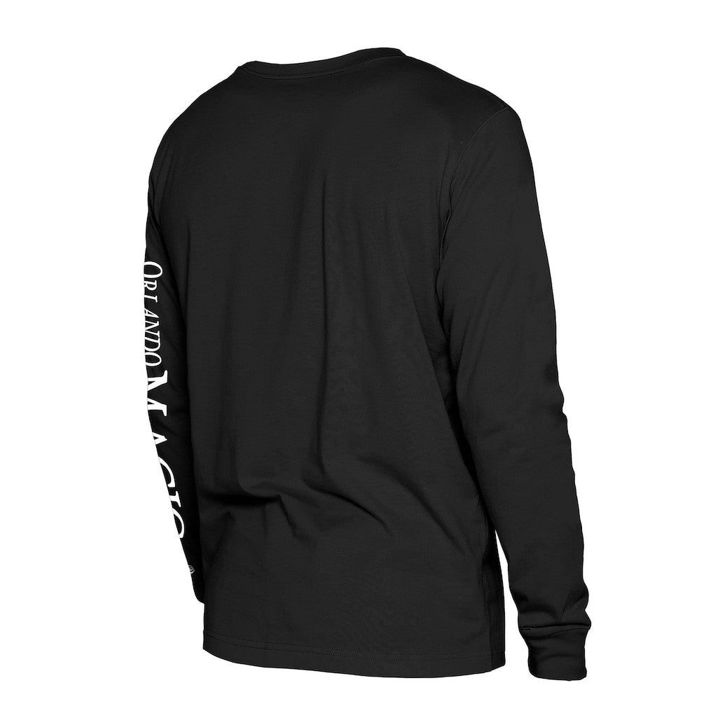 New Era Orlando Magic Old School Sport Long Sleeve T-Shirt Black