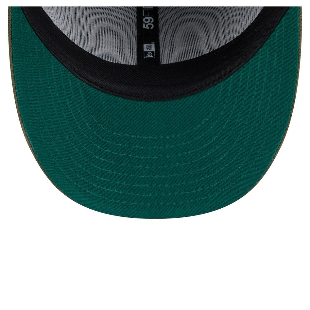 Los Angeles Kings New Era Tonal Florals 59FIFTY Fitted Hat - Olive | New Era Lifestyle
