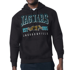 Jacksonville Jaguars Starter Retro Team Logo Pullover Hoodie - Black - NFL
