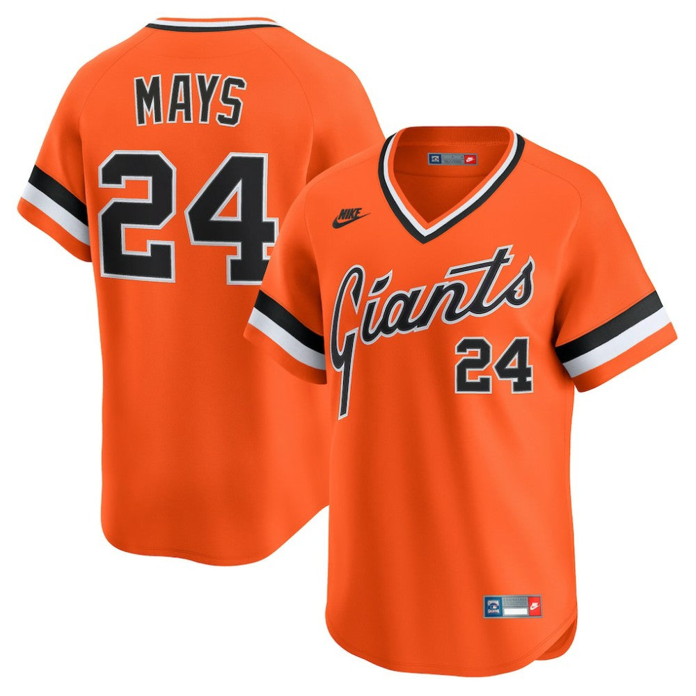Willie Mays San Francisco Giants Nike Cooperstown Collection Limited Jersey Online