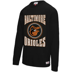 Baltimore Orioles Mitchell & Ness Arched Logo Slub Long Sleeve T-Shirt Near Me
