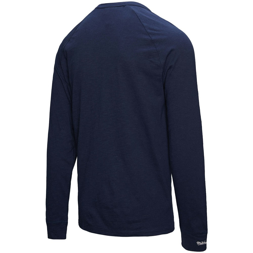 Milwaukee Brewers Mitchell & Ness Arched Logo Slub Long Sleeve T-Shirt Outlet