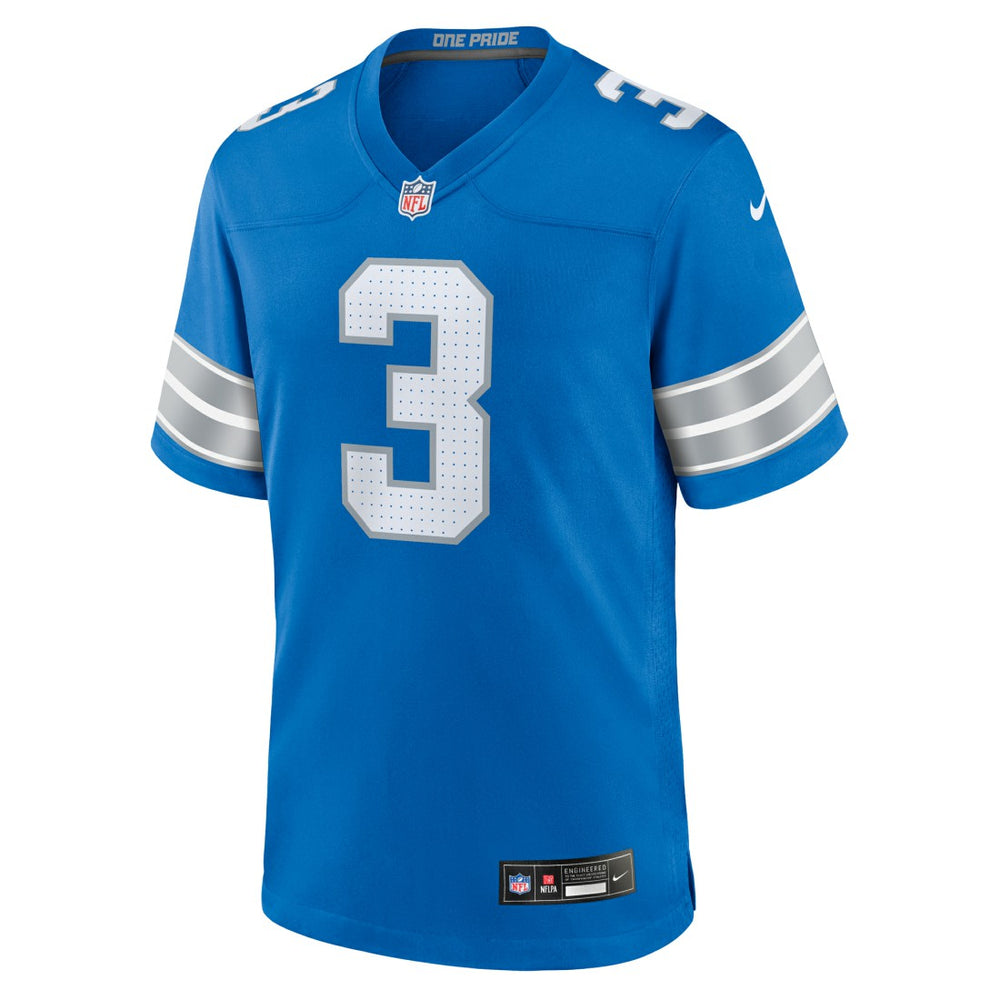 Jack Fox Detroit Lions Team Game Jersey - Blue - Nike