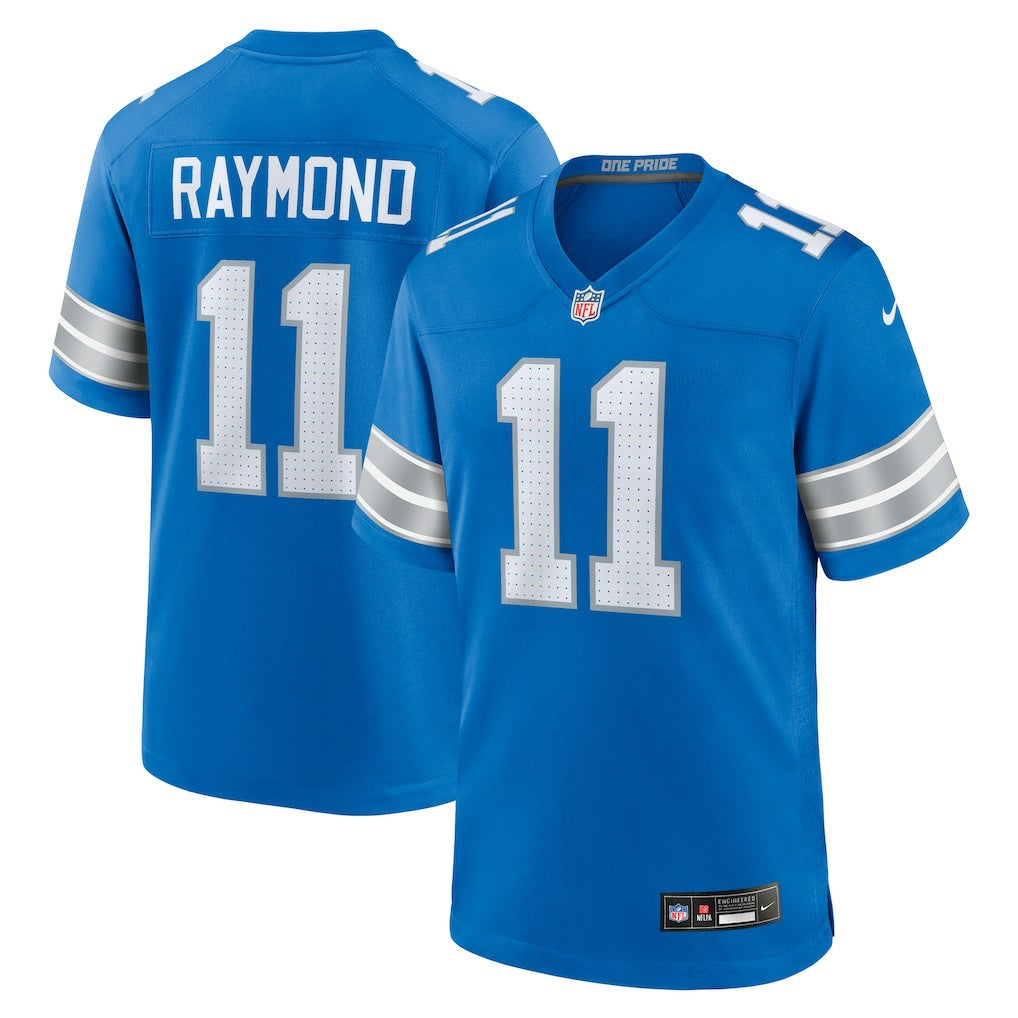 Kalif Raymond Detroit Lions Team Game Jersey - Blue - Nike