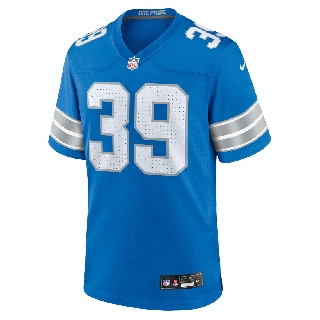 Jake Bates Detroit Lions Team Game Jersey - Blue - Nike