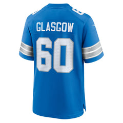 Graham Glasgow Detroit Lions Team Game Jersey - Blue - Nike