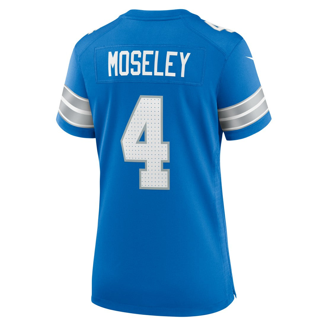 Emmanuel Moseley Detroit Lions Women's Team Game Jersey - Blue - Nike