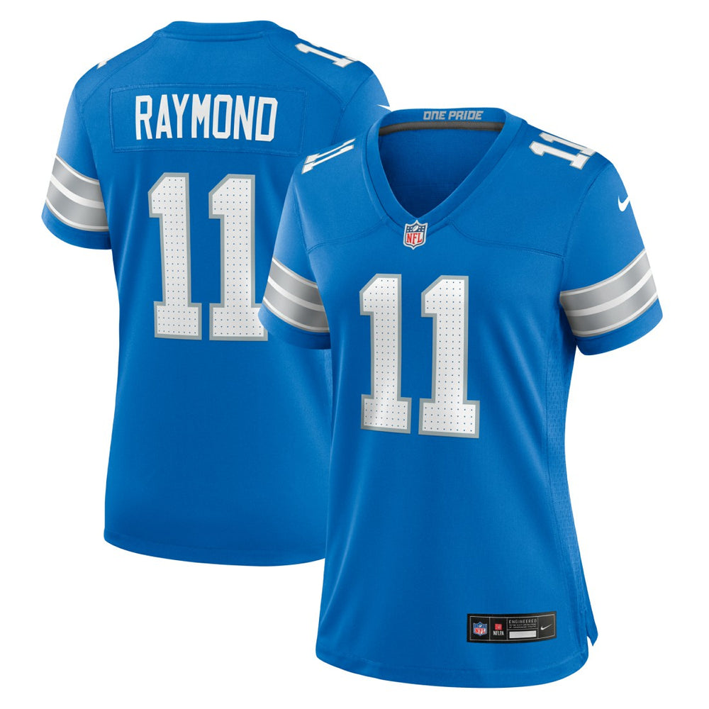 Kalif Raymond Detroit Lions Women's Team Game Jersey - Blue - Nike