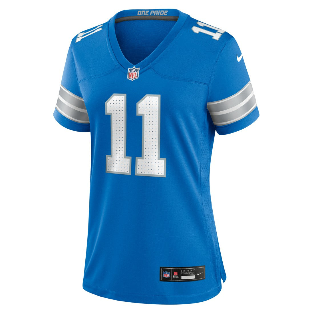 Kalif Raymond Detroit Lions Women's Team Game Jersey - Blue - Nike