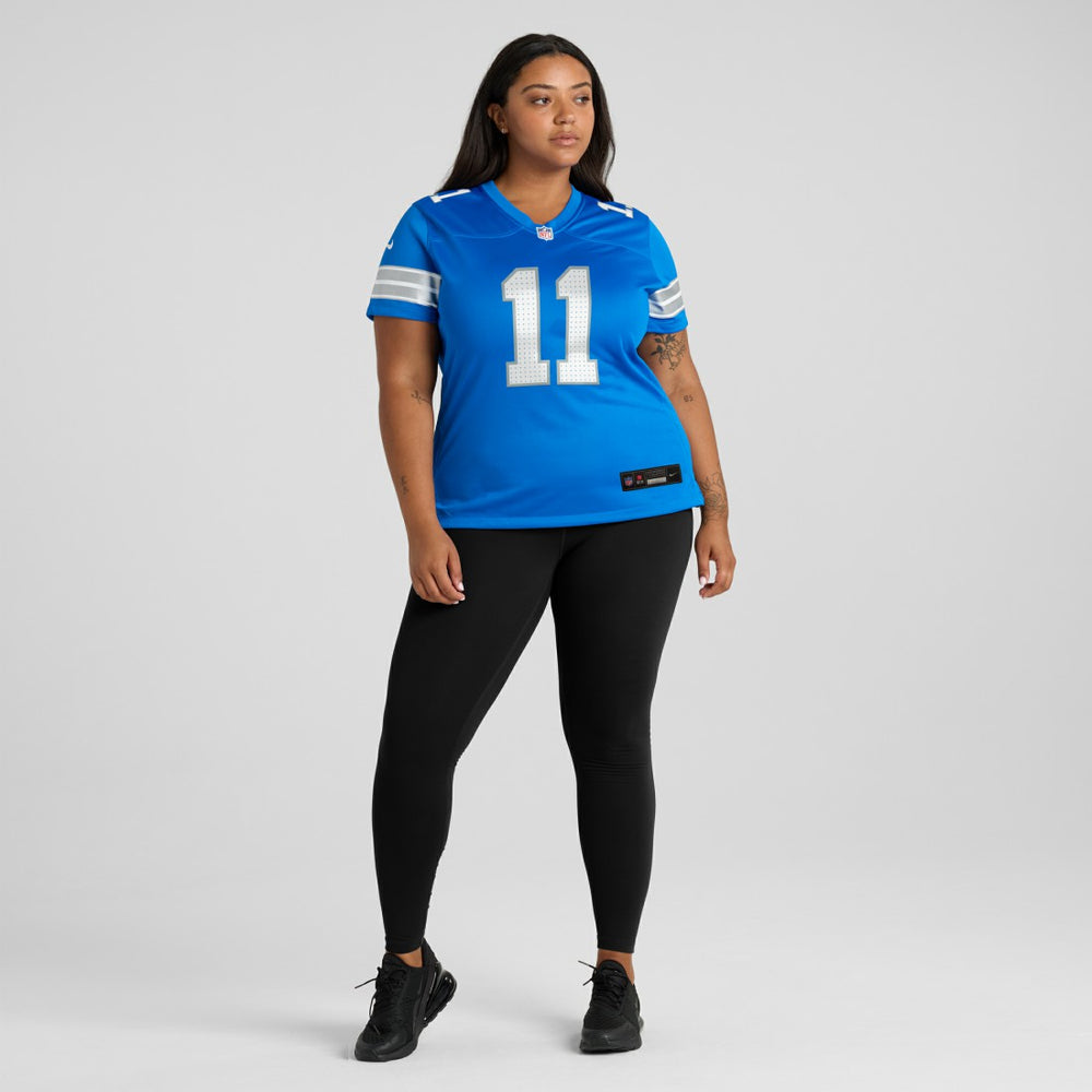 Kalif Raymond Detroit Lions Women's Team Game Jersey - Blue - Nike